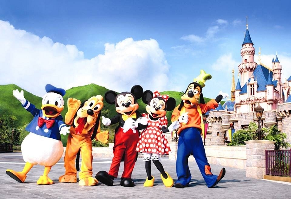 Disney with Hong kong with Macau